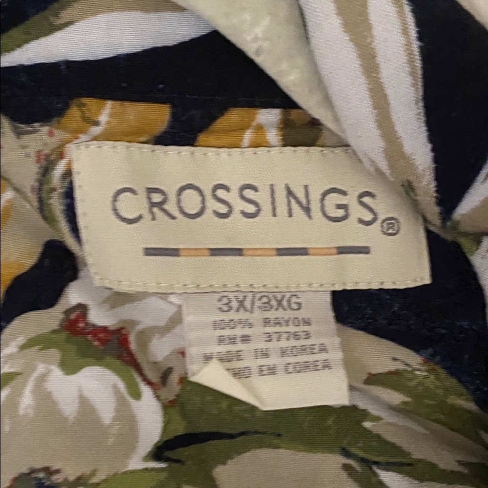 Navy blue Hawaiian shirt